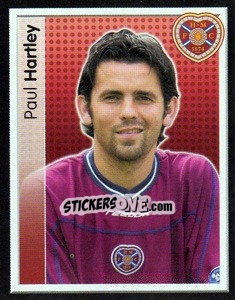 Sticker Paul Hartley - Scottish Premier League 2003-2004 n. 190 - Panini