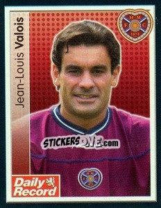 Figurina Jean-Louis Valois - Scottish Premier League 2003-2004 - Panini