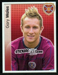 Figurina Gary Wales - Scottish Premier League 2003-2004 - Panini