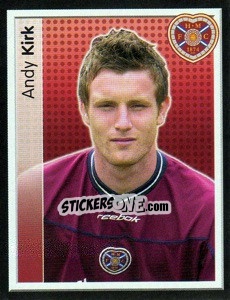 Figurina Andy Kirk - Scottish Premier League 2003-2004 - Panini