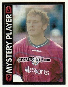 Cromo Mystery Player - Scottish Premier League 2003-2004 - Panini
