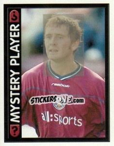Figurina Mystery Player - Scottish Premier League 2003-2004 n. 199 - Panini