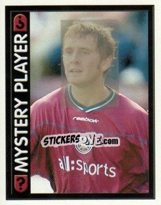 Figurina Mystery Player - Scottish Premier League 2003-2004 - Panini