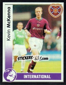 Sticker Kevin McKenna - Scottish Premier League 2003-2004 n. 201 - Panini