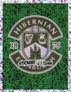 Figurina Hibernian Club Badge - Scottish Premier League 2003-2004 - Panini