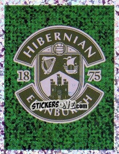 Sticker Hibernian Club Badge - Scottish Premier League 2003-2004 n. 213 - Panini