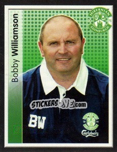 Sticker Bobby Williamson - Scottish Premier League 2003-2004 n. 218 - Panini
