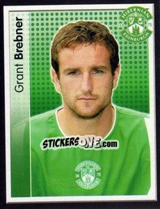 Cromo Grant Brebner - Scottish Premier League 2003-2004 - Panini