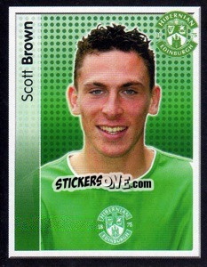 Sticker Scott Brown - Scottish Premier League 2003-2004 n. 235 - Panini
