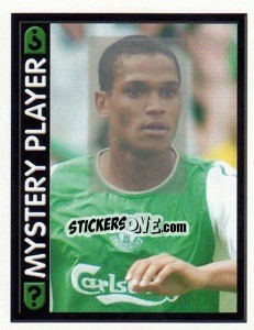 Sticker Mystery Player - Scottish Premier League 2003-2004 n. 242 - Panini
