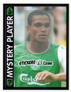 Figurina Mystery Player - Scottish Premier League 2003-2004 - Panini