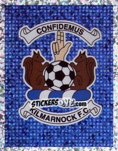 Figurina Kilmarnock Club Badge - Scottish Premier League 2003-2004 - Panini