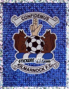 Sticker Kilmarnock Club Badge - Scottish Premier League 2003-2004 n. 244 - Panini