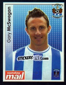 Sticker Gary McSwegan