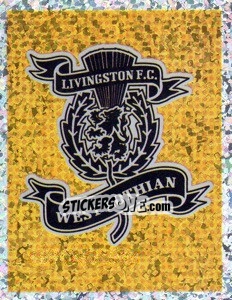 Sticker Livingston Club Badge - Scottish Premier League 2003-2004 n. 275 - Panini