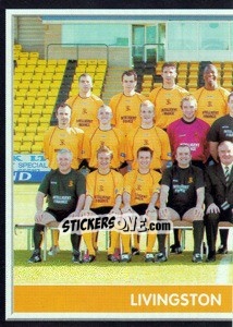 Figurina Team photo - Scottish Premier League 2003-2004 - Panini