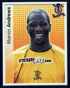 Sticker Marvin Andrews - Scottish Premier League 2003-2004 - Panini