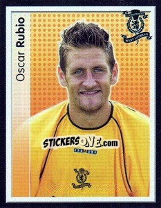 Cromo Oscar Rubio - Scottish Premier League 2003-2004 - Panini