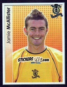 Sticker Jamie McAllister - Scottish Premier League 2003-2004 n. 288 - Panini