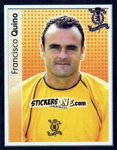 Cromo Francisco Quino - Scottish Premier League 2003-2004 - Panini