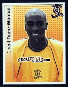 Figurina Cherif Toure-Maman - Scottish Premier League 2003-2004 - Panini