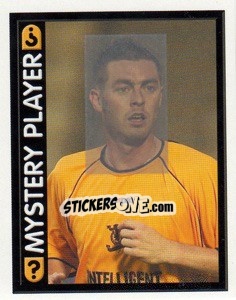 Sticker Mystery Player - Scottish Premier League 2003-2004 - Panini