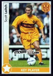 Sticker Scott Leitch - Scottish Premier League 2003-2004 n. 313 - Panini