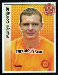 Sticker Martyn Corrigan - Scottish Premier League 2003-2004 n. 317 - Panini