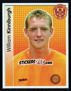 Cromo William Kinniburgh - Scottish Premier League 2003-2004 - Panini