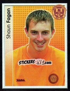Sticker Shaun Fagan - Scottish Premier League 2003-2004 n. 327 - Panini