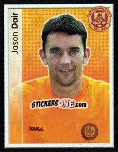 Sticker Jason Dair - Scottish Premier League 2003-2004 n. 328 - Panini