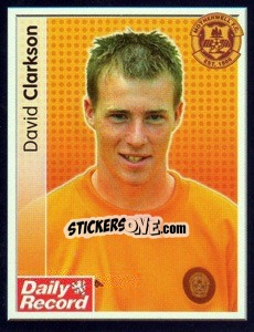 Sticker David Clarkson - Scottish Premier League 2003-2004 n. 330 - Panini