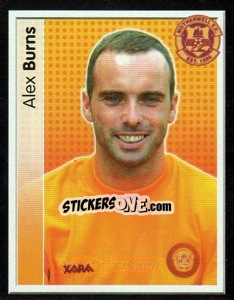 Cromo Alex Burns - Scottish Premier League 2003-2004 - Panini