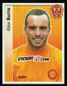 Sticker Alex Burns - Scottish Premier League 2003-2004 n. 331 - Panini