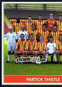 Sticker Team photo - Scottish Premier League 2003-2004 - Panini