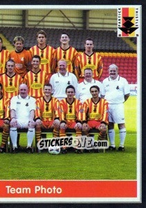 Figurina Team photo - Scottish Premier League 2003-2004 - Panini