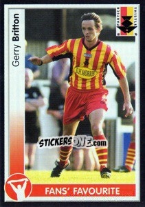 Sticker Gerry Britton - Scottish Premier League 2003-2004 - Panini