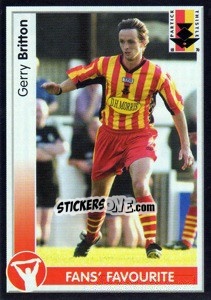 Sticker Gerry Britton - Scottish Premier League 2003-2004 n. 343 - Panini