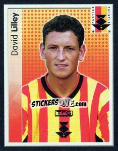 Sticker David Lilley - Scottish Premier League 2003-2004 n. 348 - Panini