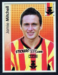 Sticker Jamie Mitchell - Scottish Premier League 2003-2004 n. 354 - Panini