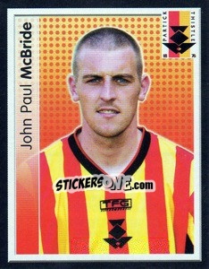 Sticker John Paul McBride - Scottish Premier League 2003-2004 - Panini