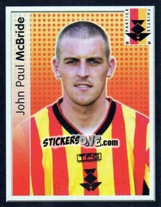 Sticker John Paul McBride - Scottish Premier League 2003-2004 n. 358 - Panini