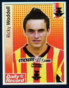 Figurina Ricky Waddell - Scottish Premier League 2003-2004 - Panini