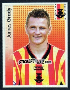 Sticker James Grady - Scottish Premier League 2003-2004 n. 362 - Panini