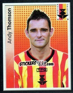 Figurina Andy Thomson - Scottish Premier League 2003-2004 - Panini