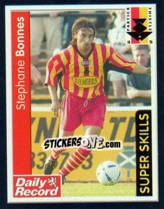 Sticker Stephane Bonnes - Scottish Premier League 2003-2004 n. 364 - Panini