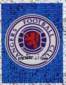 Figurina Rangers Club Badge - Scottish Premier League 2003-2004 - Panini