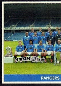 Figurina Team photo - Scottish Premier League 2003-2004 - Panini