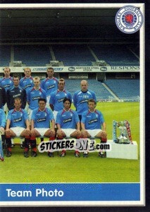 Figurina Team photo - Scottish Premier League 2003-2004 - Panini