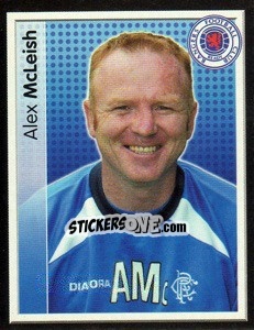 Cromo Alex McLeish - Scottish Premier League 2003-2004 - Panini